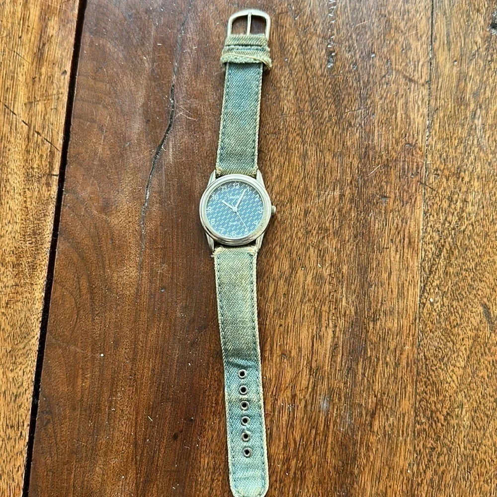 Women’s Newport denim strap, quartz watch